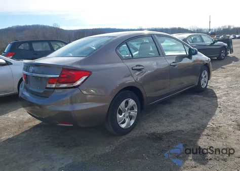 2014 Honda Civic Lx z USA, uszkodzony, nr VIN 19XFB2F51EE211404